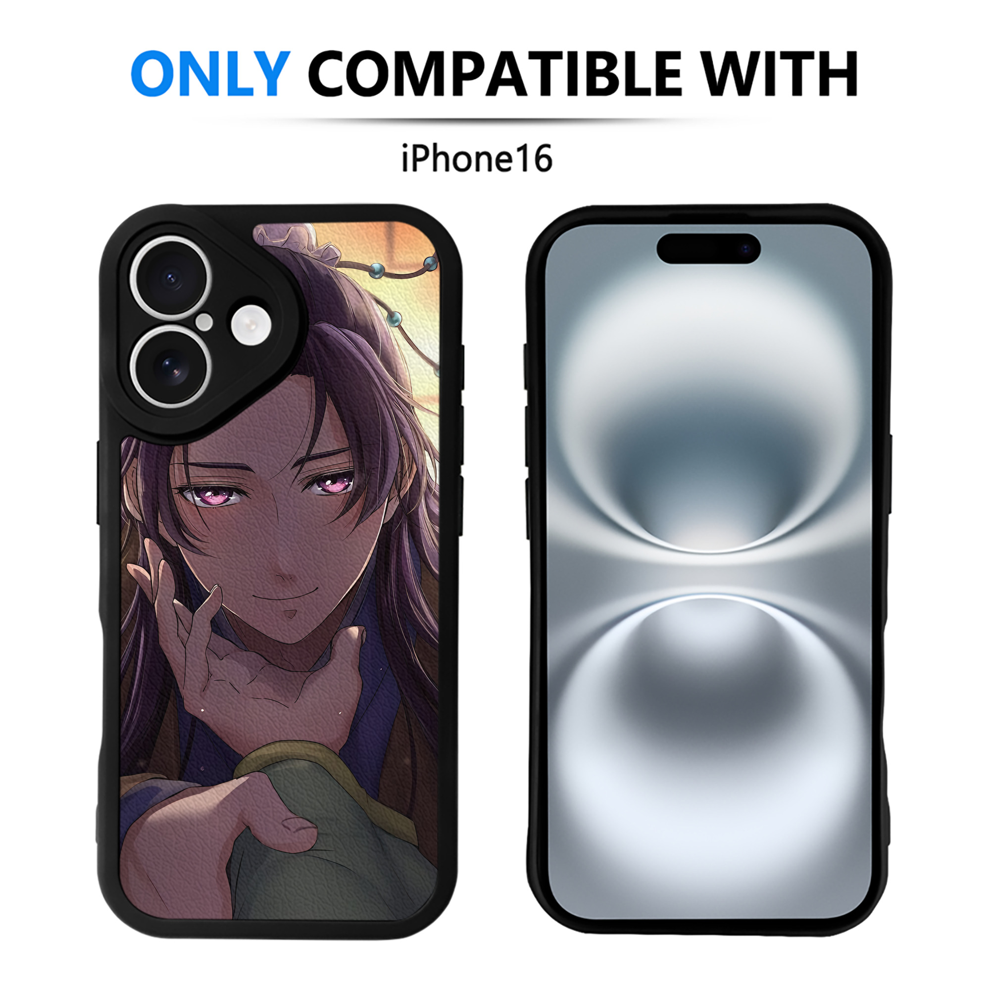 薬屋のひとりごと The Apothecary Diaries 【iPhone 16シリーズ対応】シリコンスマホケース（レザー調） 材質：シリコン